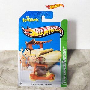 🆕️ 2013 Hot Wheels HW Imagination Flintmobile